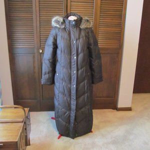 London Fog Long Down Puffer Coat